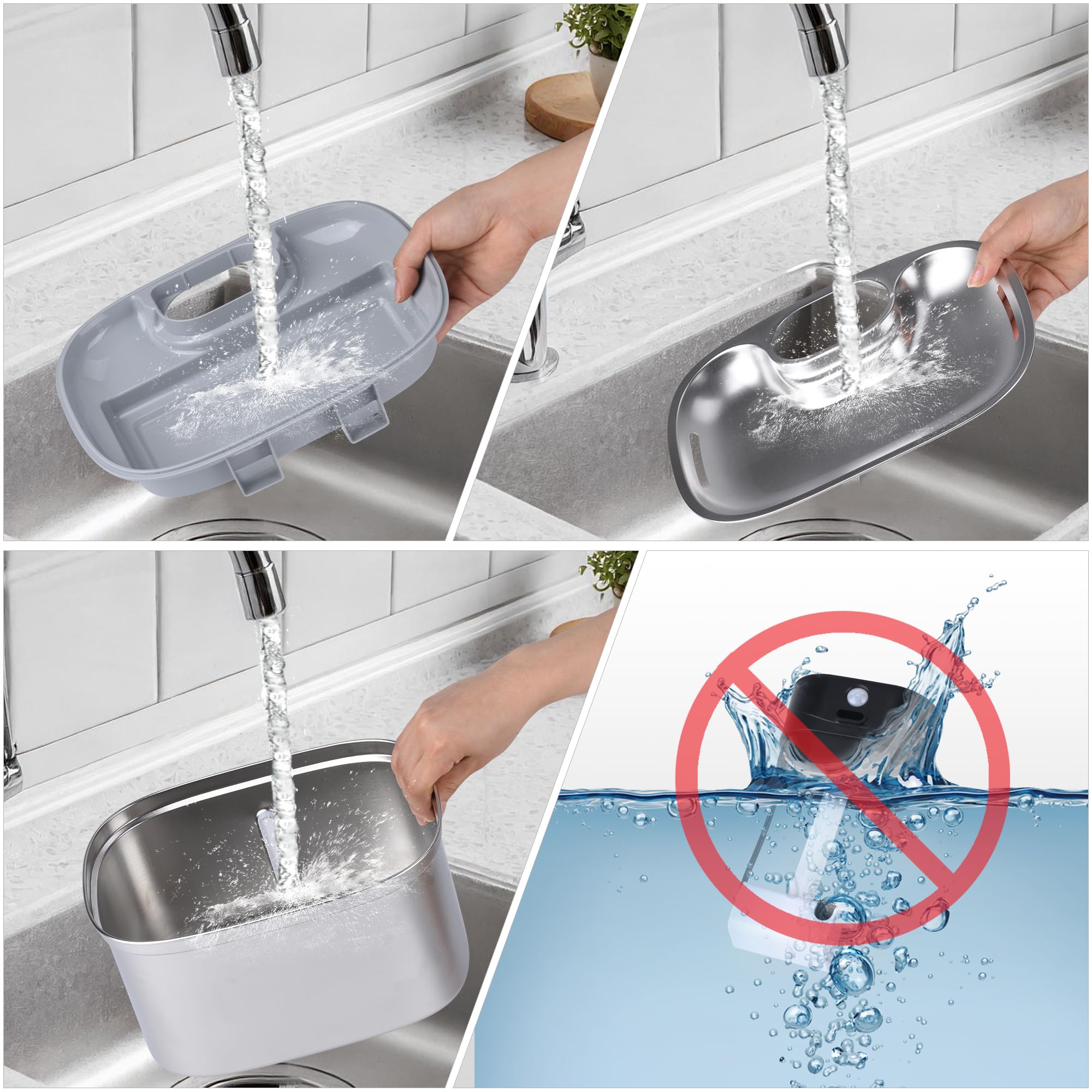 BOORCA dishwasher-safe tray for effortless cleaning after use