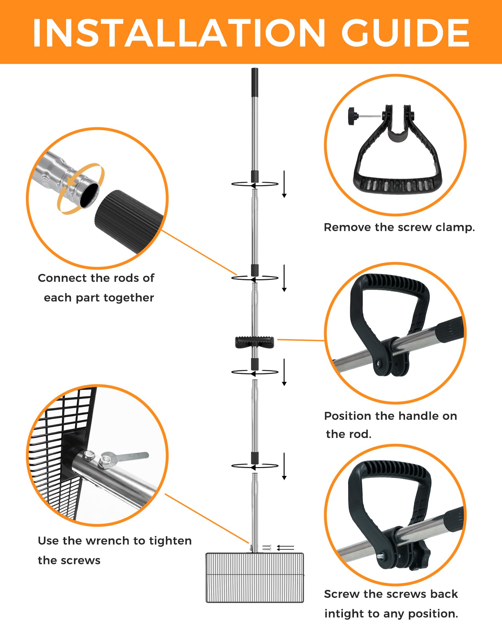 Boostool multi-use scoop handles stalls, sheds, and pet areas