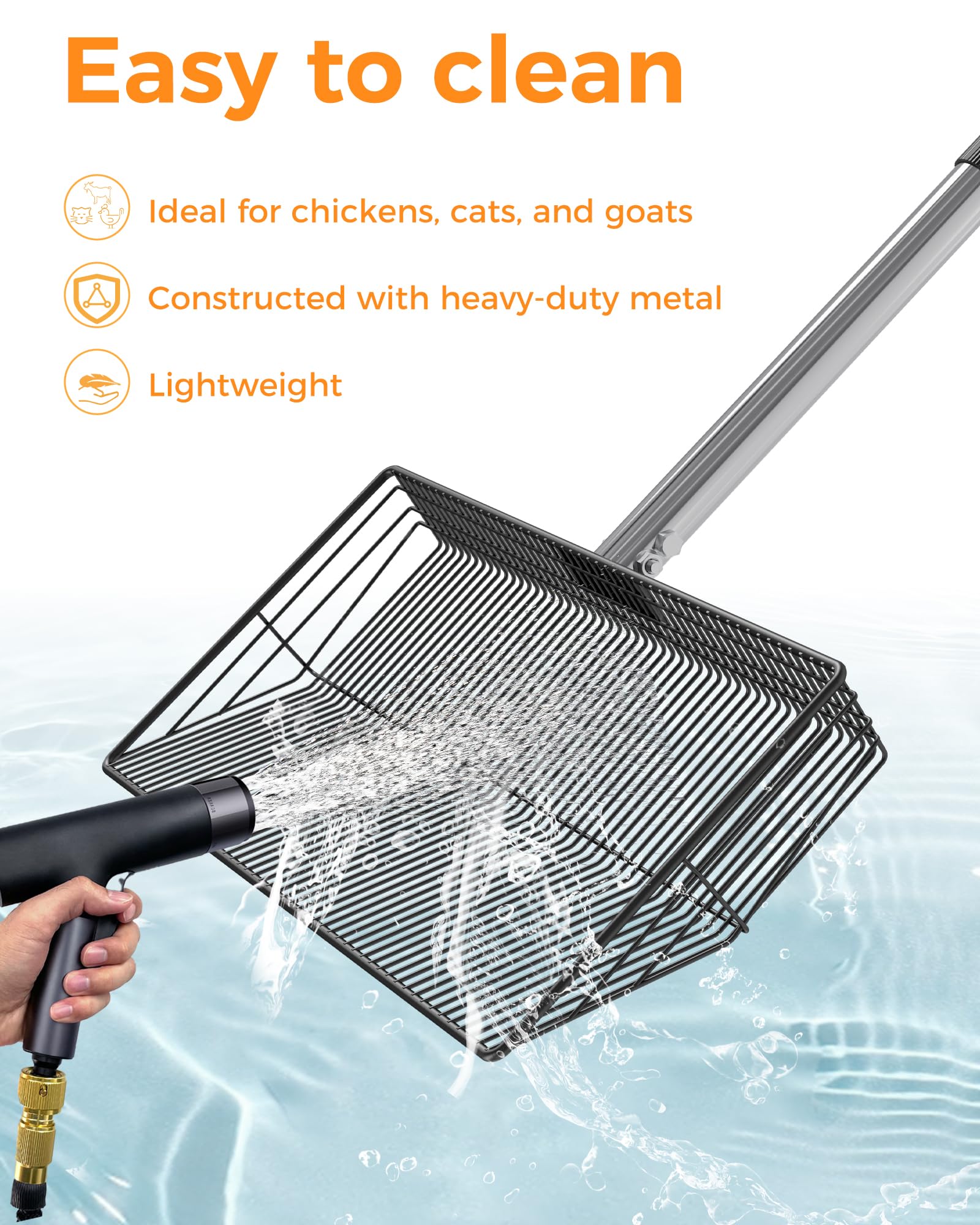 Boostool rust-resistant finish stands up to outdoor use