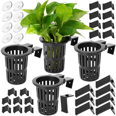 Borlech aquarium plant holder extension hooks stabilize growth.