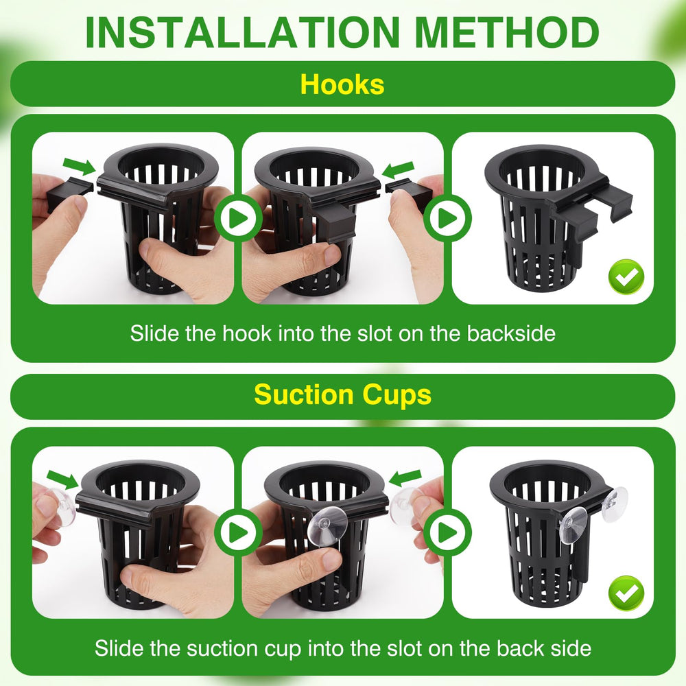 Borlech four-piece pack enables versatile plant displays.