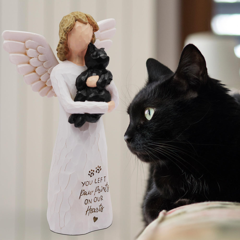 BORLESTA cat memorial shelf display adds elegant remembrance.