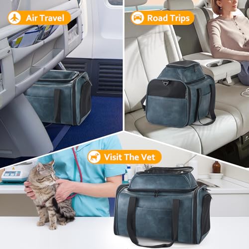 Bosnanller padded shoulder strap and handle for easy carrying.