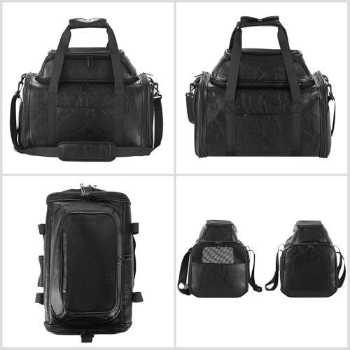 Bosnanller carrier with side pockets, convenient storage for essentials.