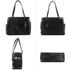 Bosnanller Soft Sided Pet Travel Tote Mesh windows ensure airflow and visibility.