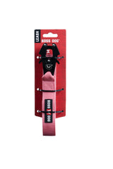 Boss Dog Tactical Leash pink 4ft full view showing durable nylon and bold styling for daily walks