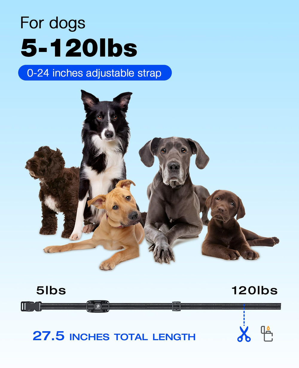 BOUSNIC dog shock collar beep mode provides audible cues for gentle training.