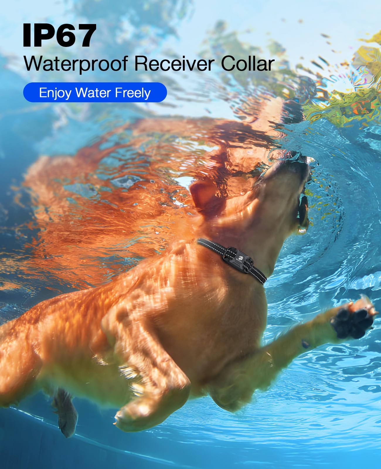 BOUSNIC dog shock collar vibration mode offers subtle feedback for sensitive dogs.