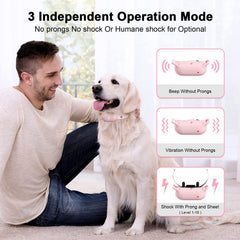 BOUSNIC training collar 1000ft range for open-area sessions