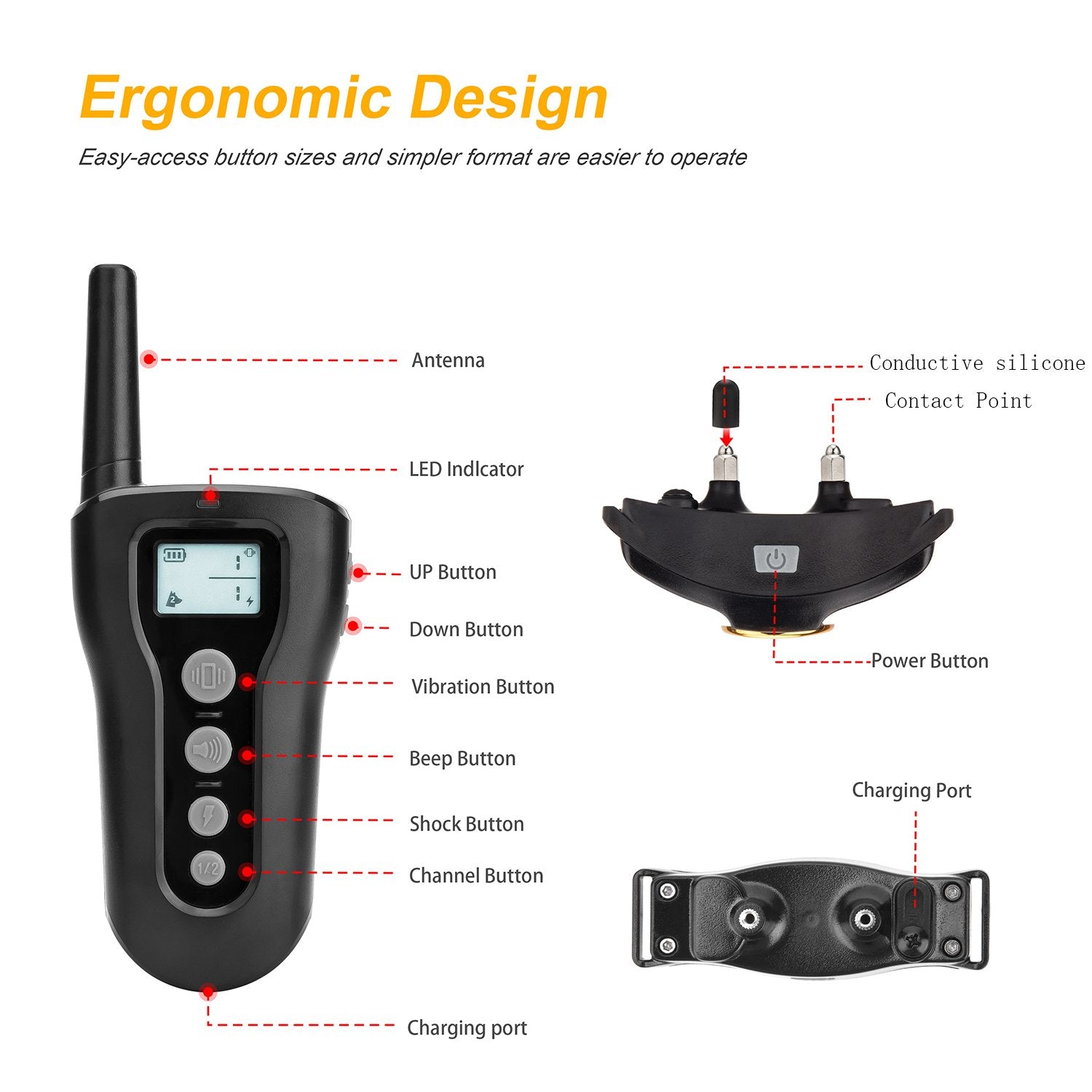 BOUSNIC USB charging works with car, power bank or computer.