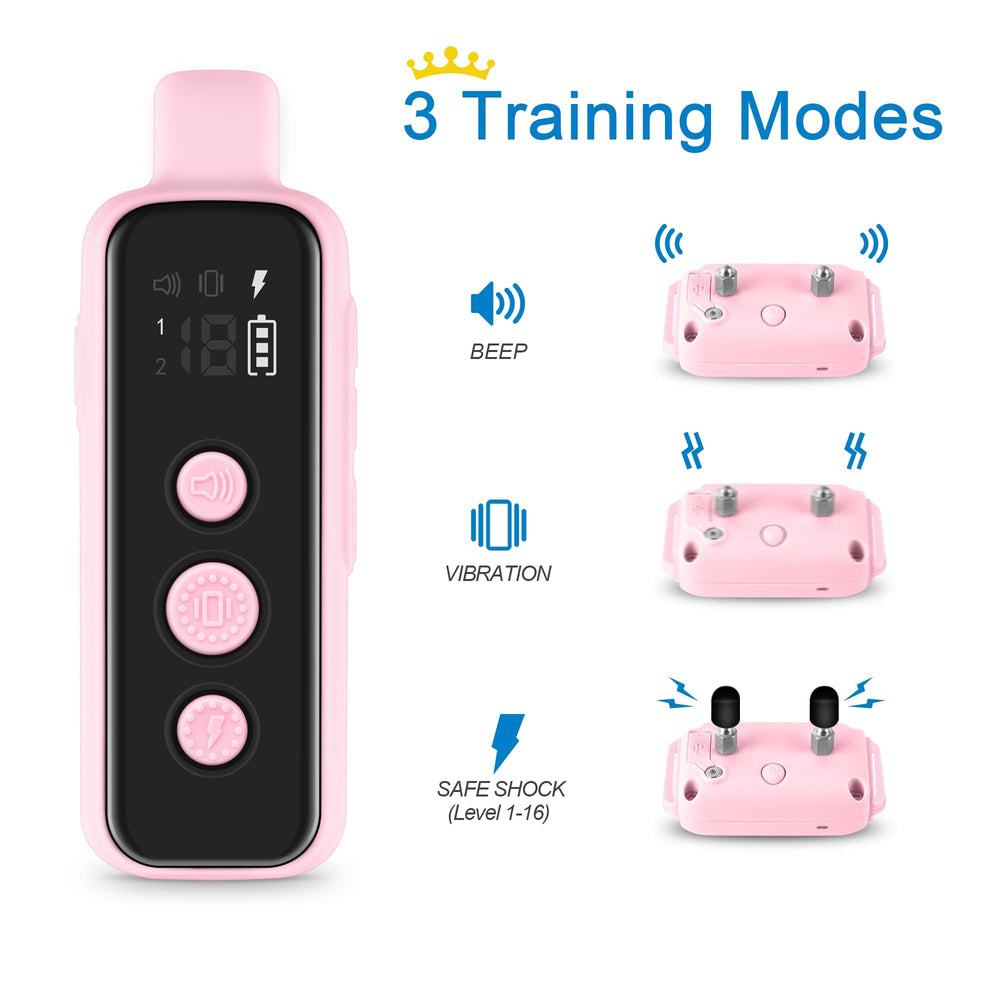 BOUSNIC dual-channel training setup shown for separate dog conditioning.
