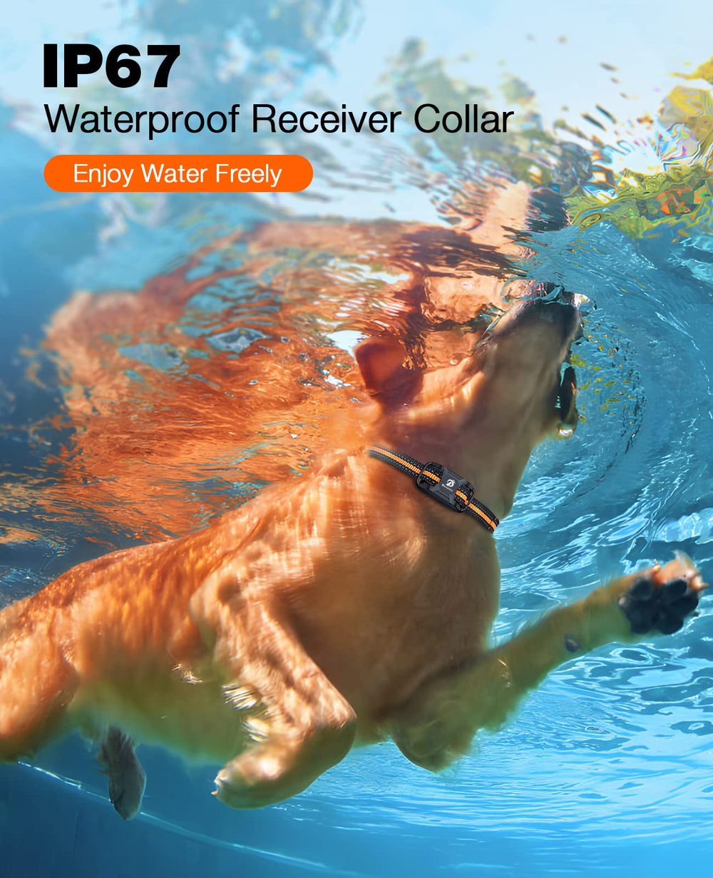 Bousnic IP67 waterproof receiver for training in wet conditions