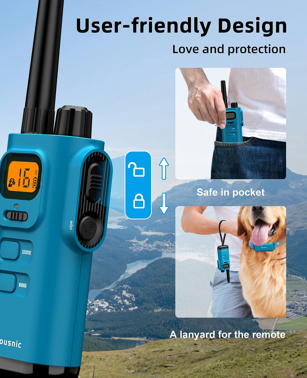 Bousnic rechargeable battery provides long standby for receiver up to 30 days