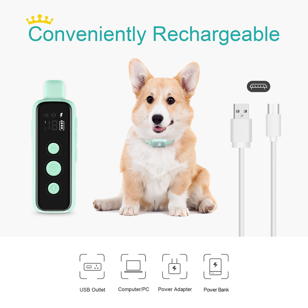 BOUSNIC dual-channel-training supports training two dogs with one remote.