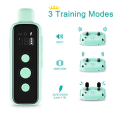 BOUSNIC shock collar remote-control aids precise training from a distance.
