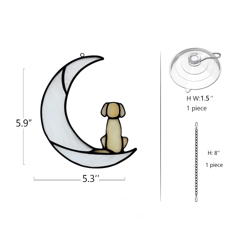 BOXCASA pet memorial suncatcher adds gentle color to living spaces