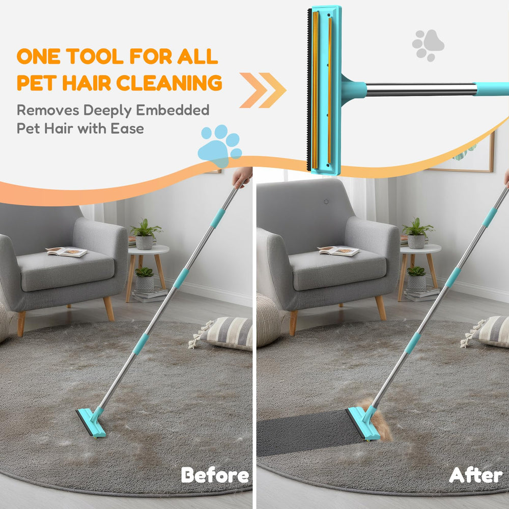 BoxZone adjustable-handle-53in offers standing cleaning to reduce bending.