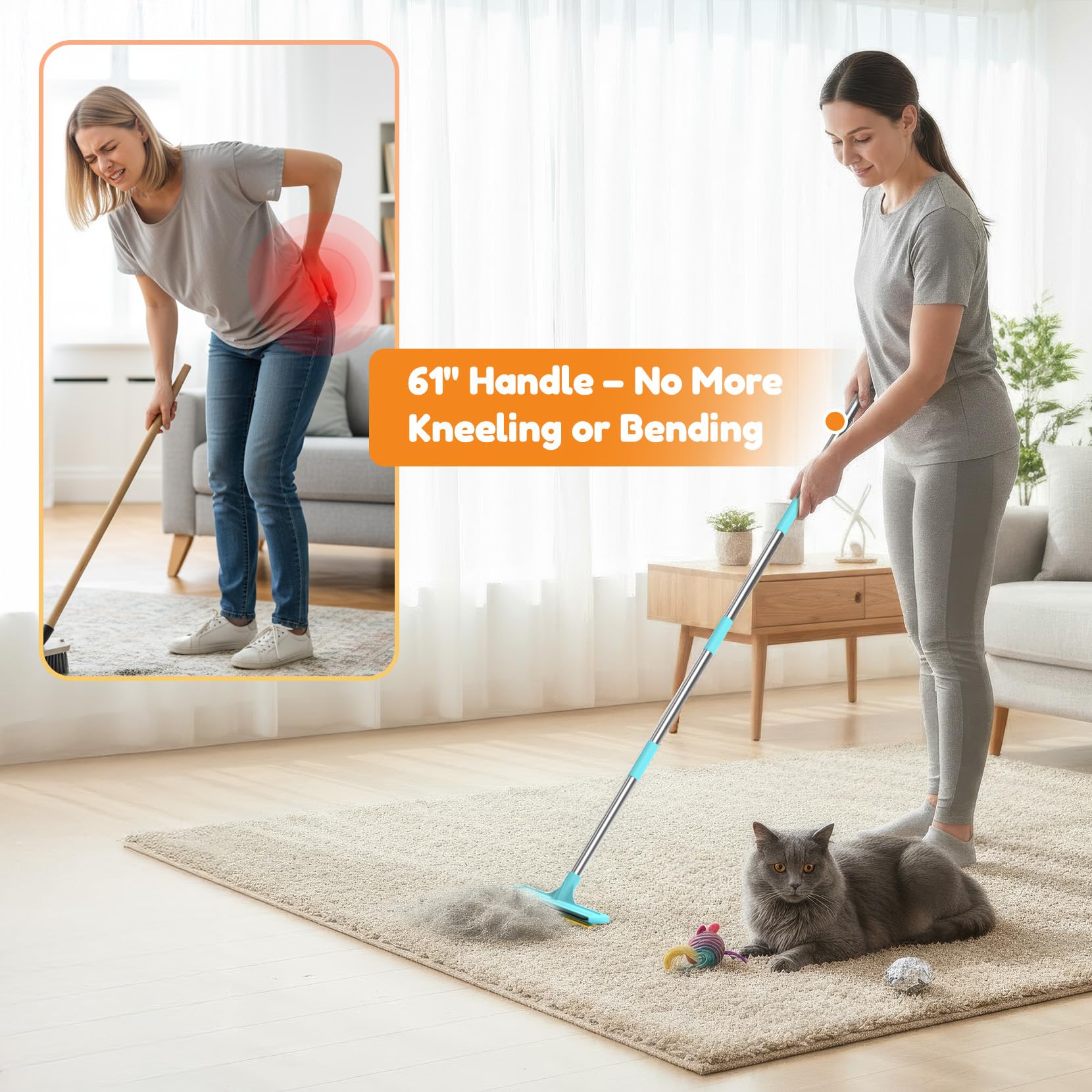 BoxZone dual-metal-blades-deep-cleaning lifts embedded hair with fewer passes.