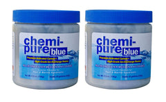 Boyd Chemi-Pure Blue bulk 2-pack packaging closeup highlighting ready-to-use filtration media