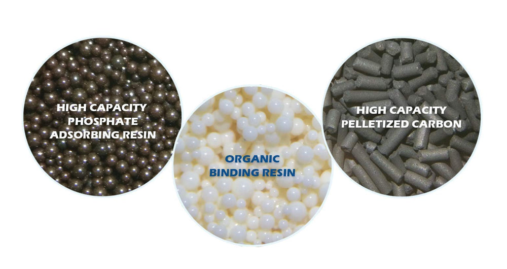 Boyd Chemi-Pure Blue extruded carbon and ion-exchange resins help control toxins and metals.