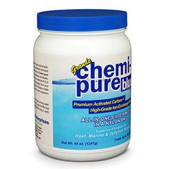 Boyd Chemi-Pure Blue filtration media installed in a sump.