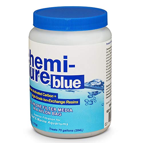 Boyd Chemi-Pure Blue installed in a filter improves water clarity without extra prep.