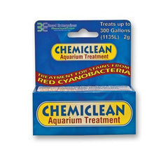 Boyd Enterprises Chemi-Clean 2g premium pack bottle for cyanobacteria stain removal in reef tanks