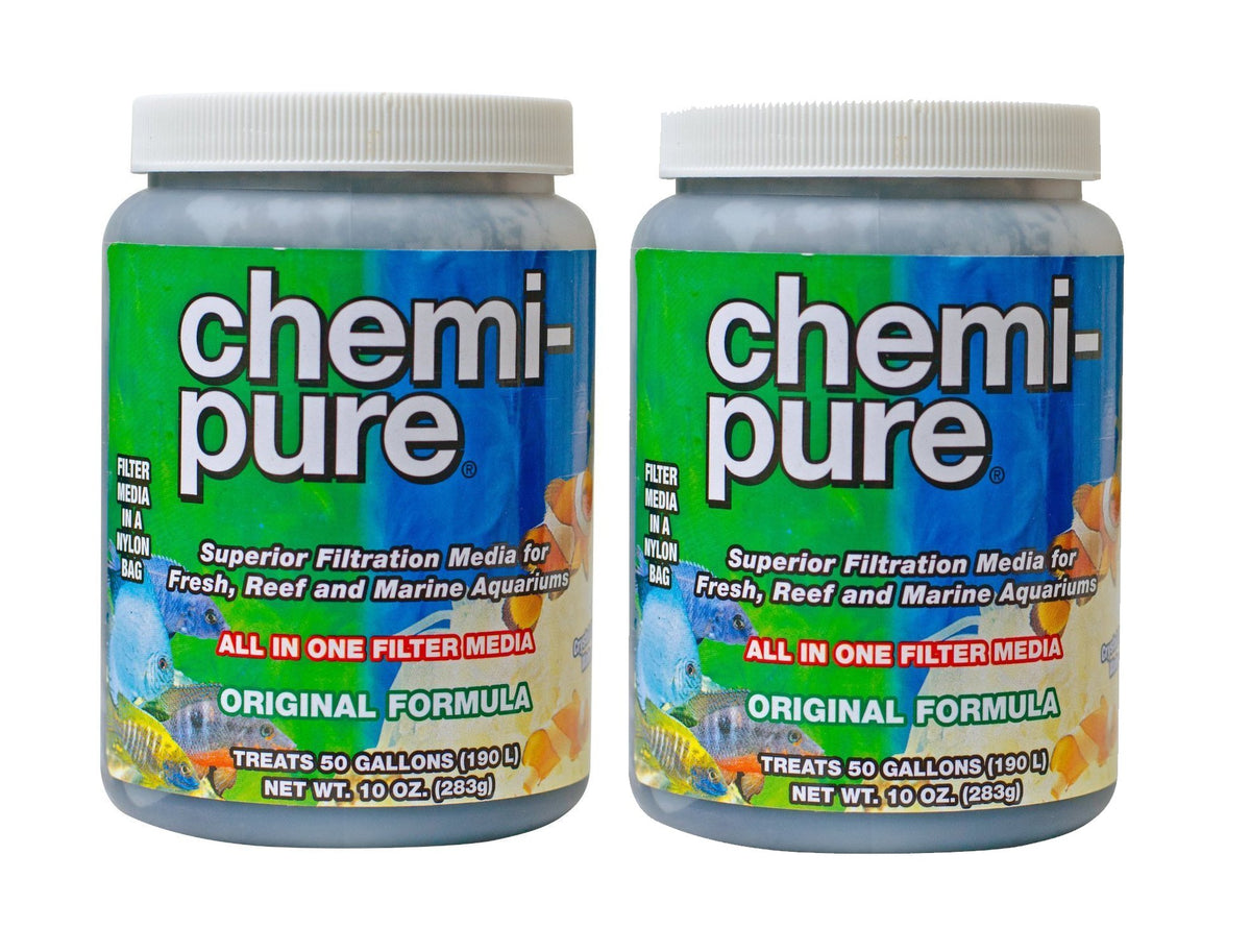 Boyd Enterprises Chemi-pure filter media in a bag improves clarity and stabilizes aquarium pH.