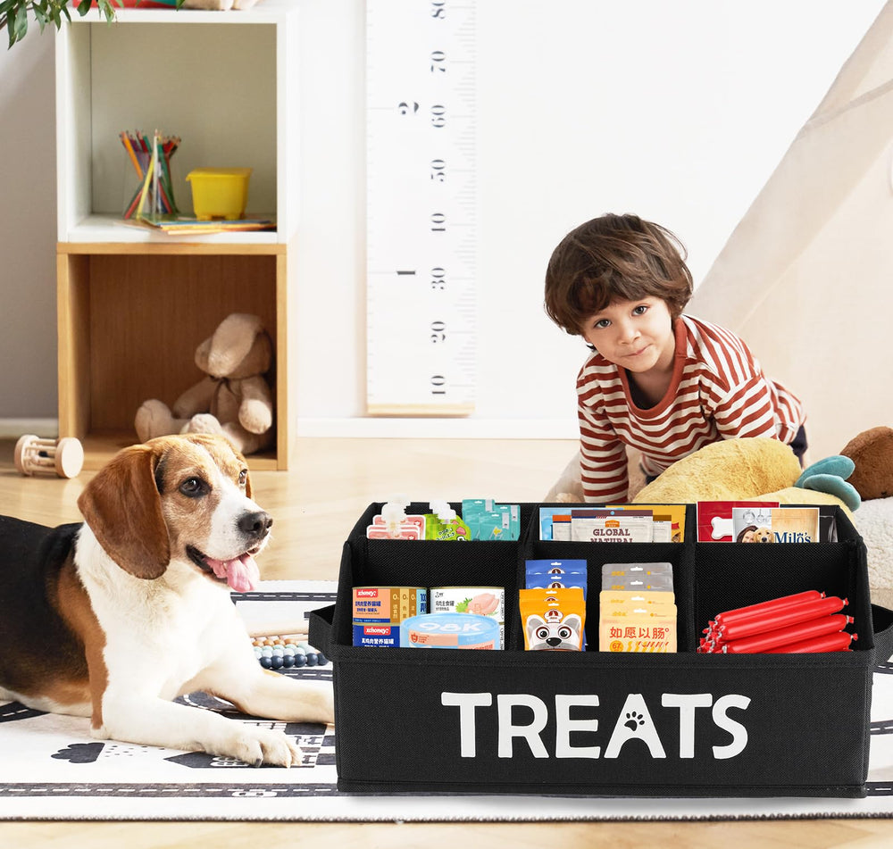 Brabtod dog basket with bottom insert and reinforced seams for stability.