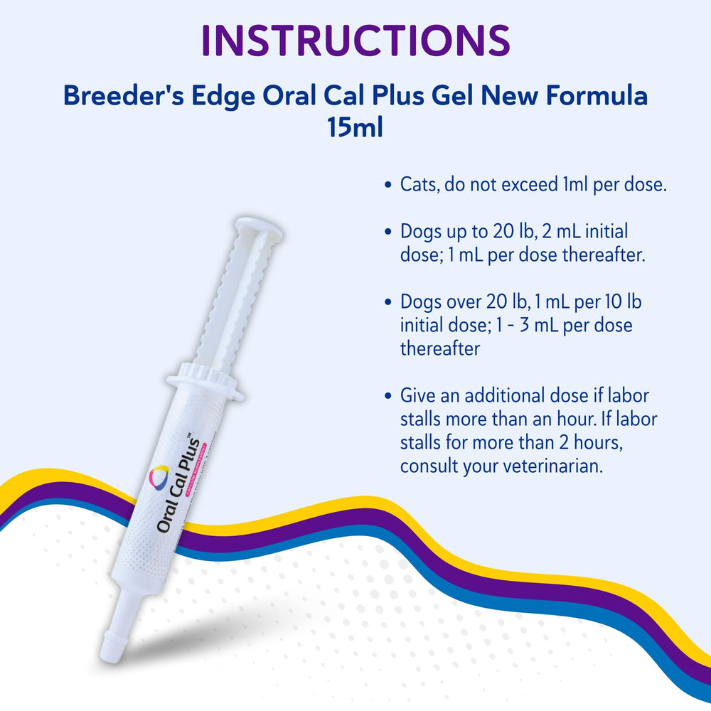 Breeder's Edge Cal Plus Gel paste offers easy use.