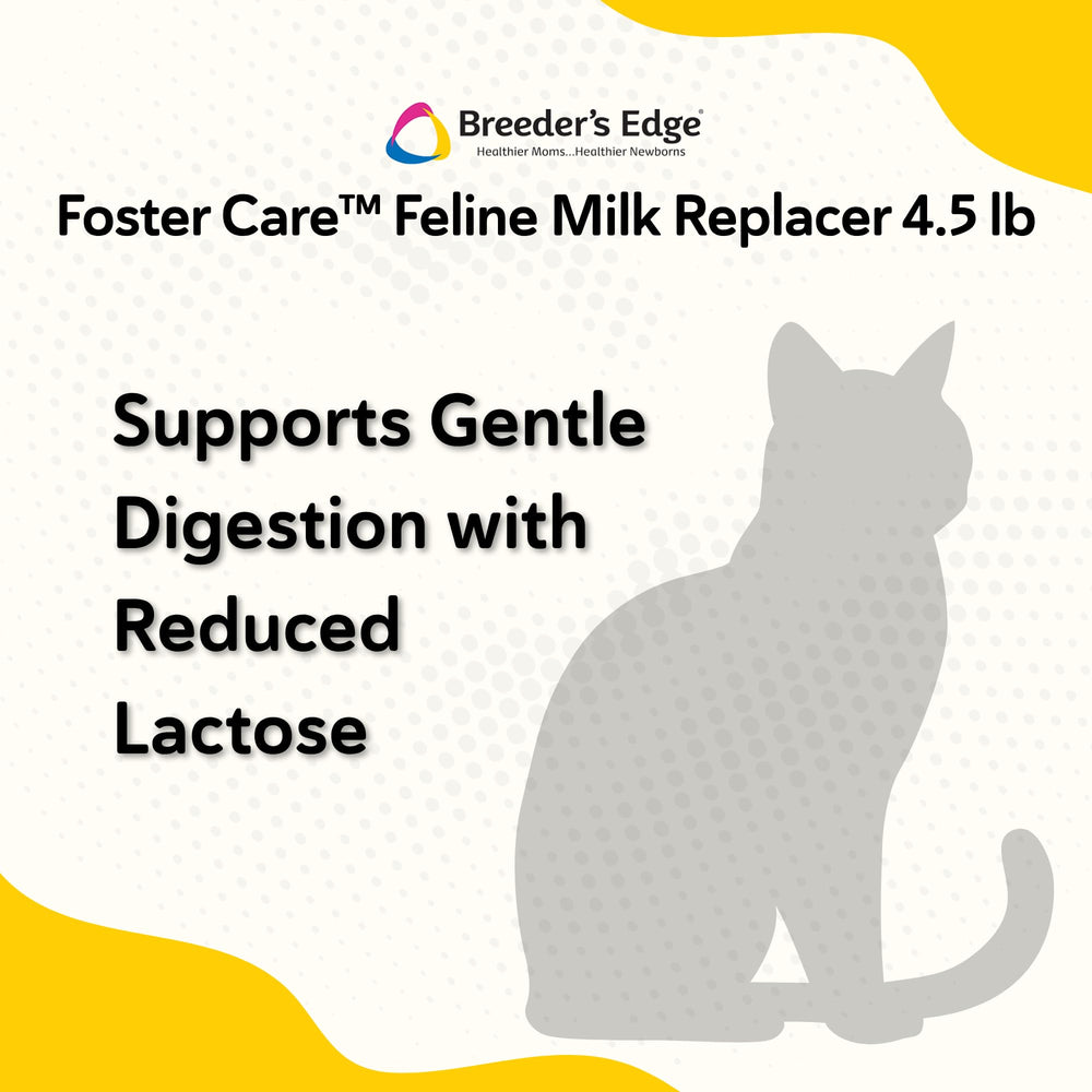 Breeder's Edge Foster Care taurine and amino acids support heart health and development.