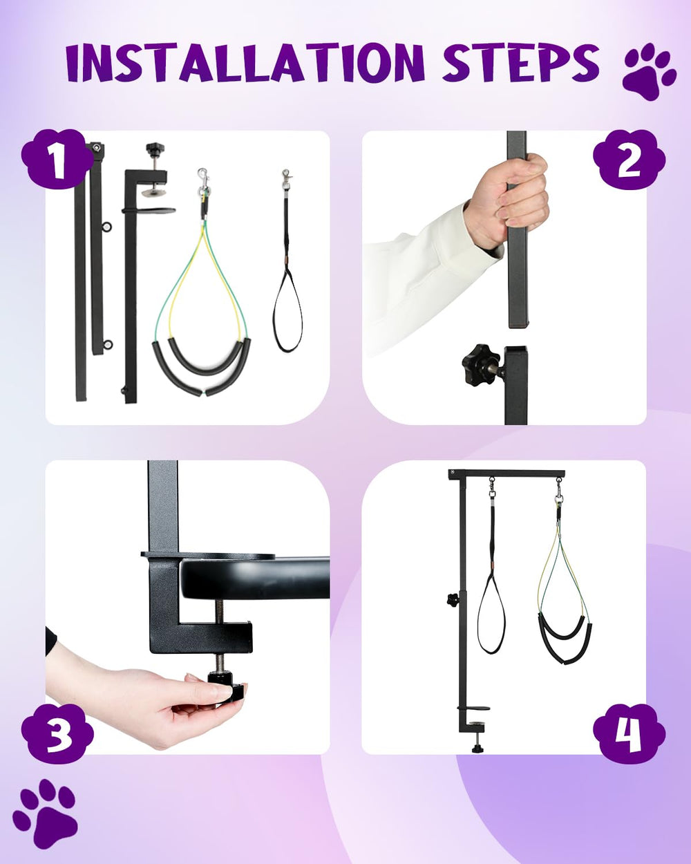 Breeze Touch arm in use demonstrates quick setup and reliable operation.