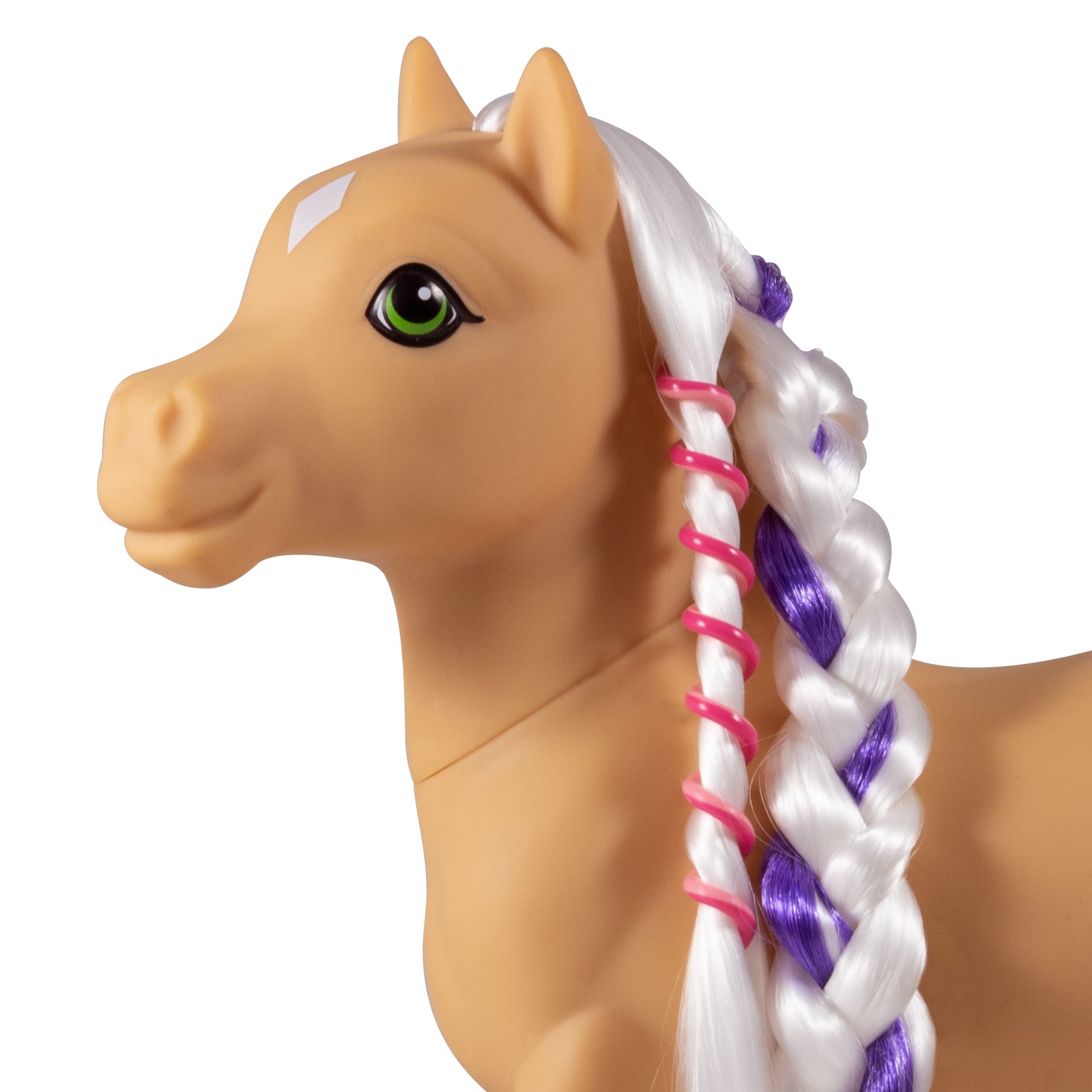 Breyer Mane Beauty comb and clips with coils shown for creative braiding ideas