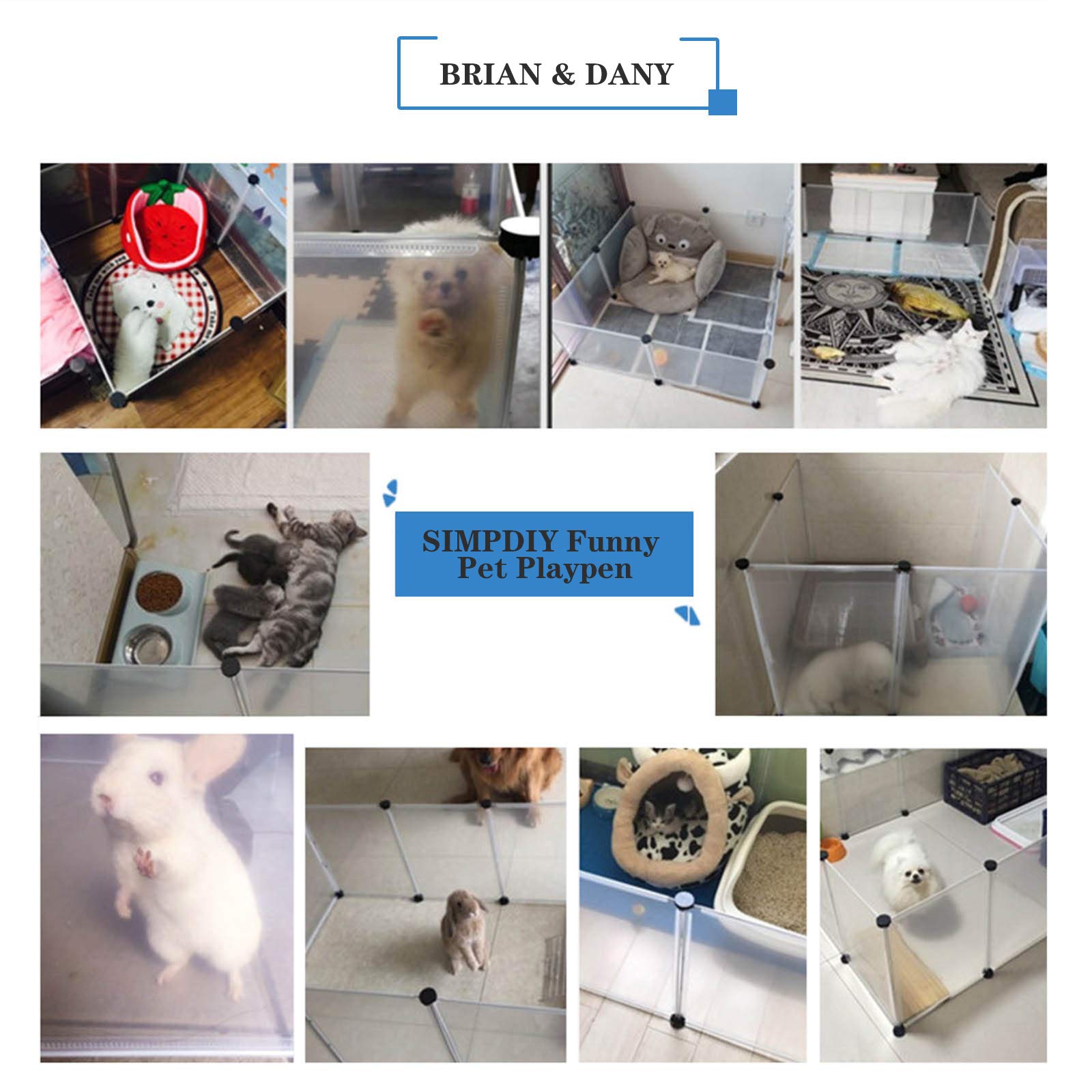 Brian & DANY indoor play setup demonstrates portable, disassembled design.
