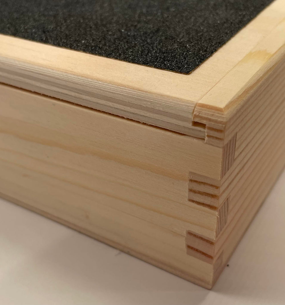Bridge Cutters emery-file detail highlights gentle material for precise sanding.