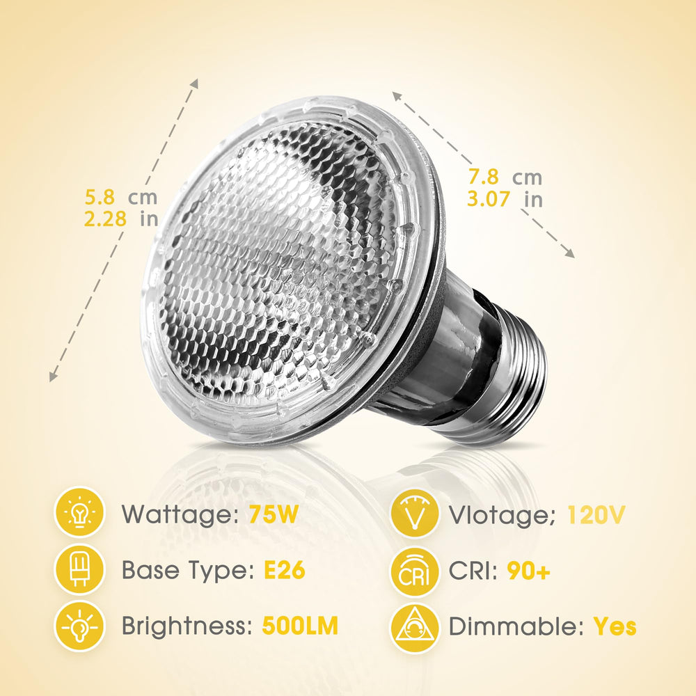 Briignite aluminum heat bulb body offers durable, safe design for reliable performance.