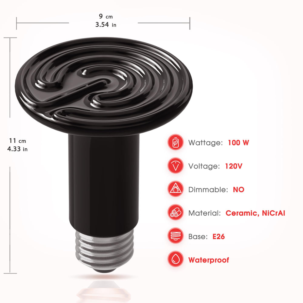 Briignite 150W long-life up to 10,000 hours signals dependable performance.