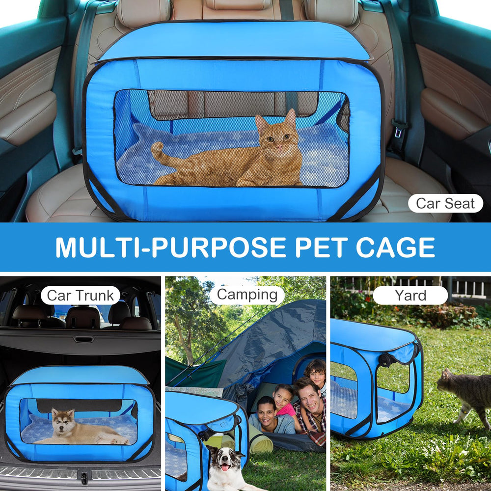 Briwooody foldable crate packs flat for easy storage and portability.