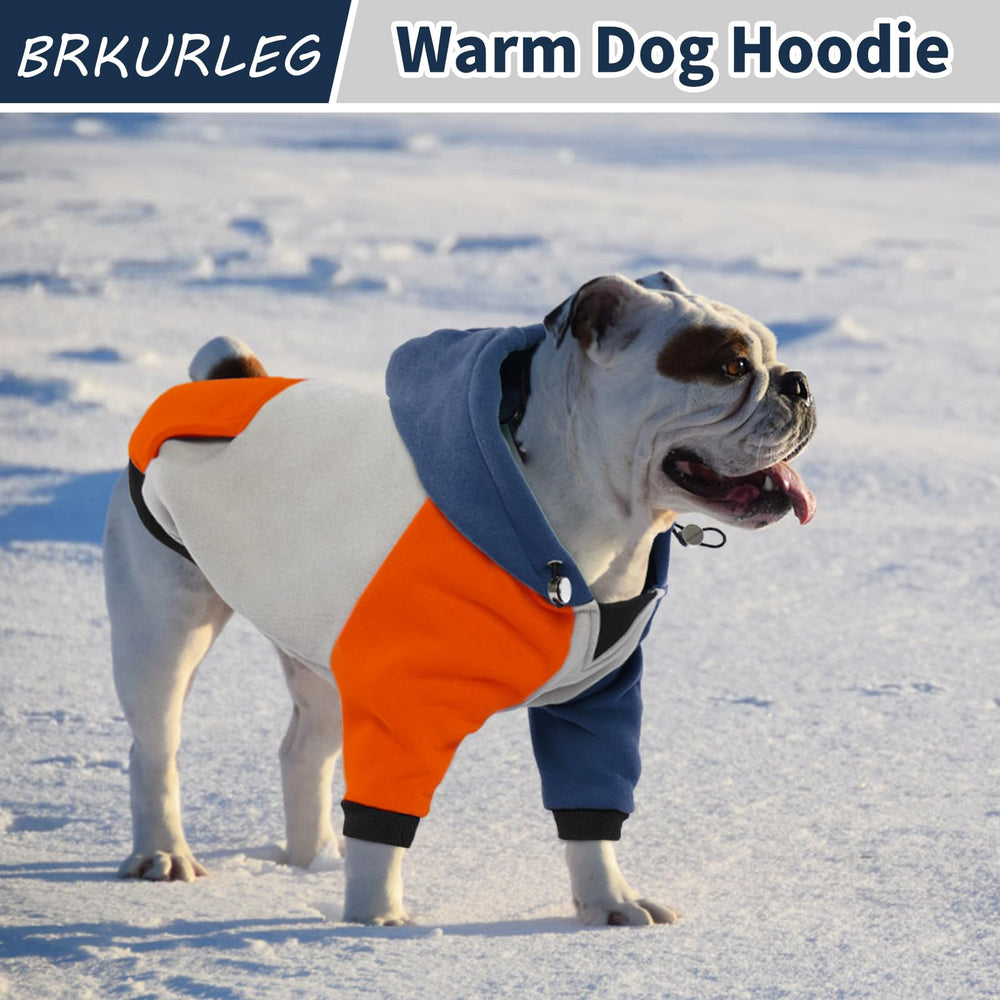 BRKURLEG dog hoodie size chart to find the right fit