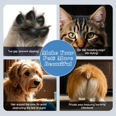 BROCG cordless paw trimmer design for flexible grooming anywhere