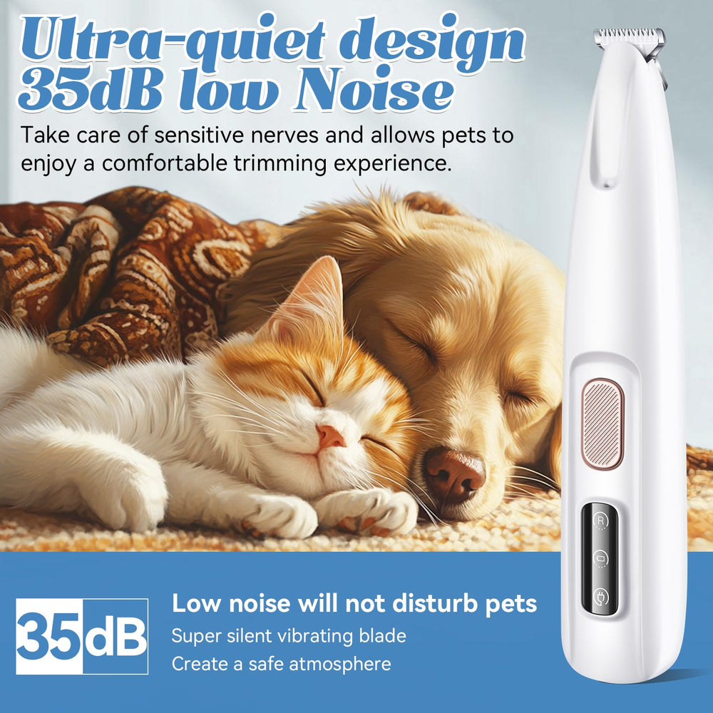 BROCG paw trimmer rounded blade edges for gentle trimming