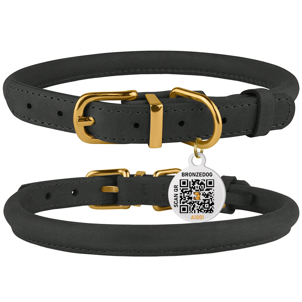 BronzeDog-long-haired-dog-friendly-fit: rounded collar reduces fur tangling for long coats