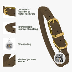 BronzeDog collar acabado cera protege contra humedad y manchas