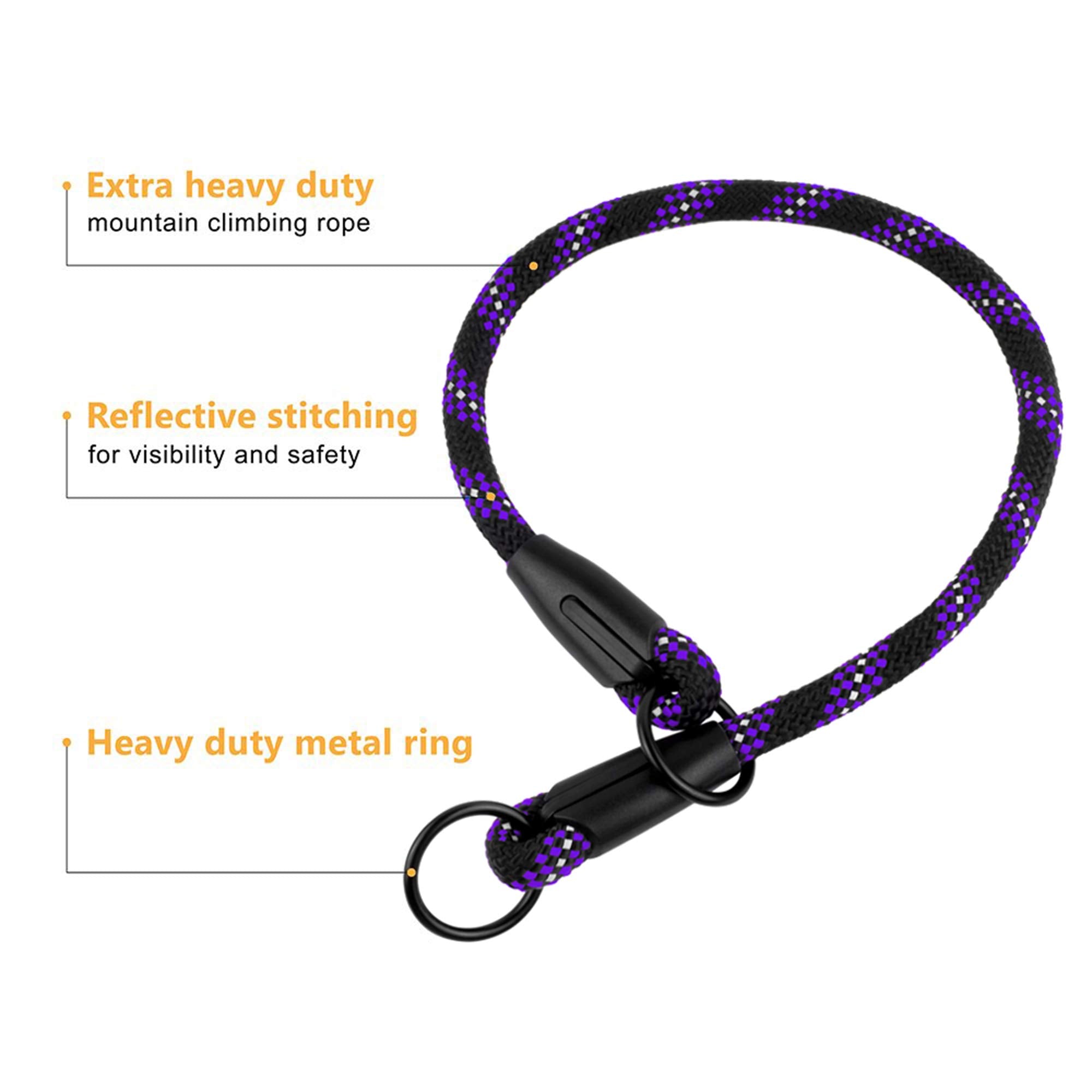 BronzeDog Rope Pro reflective stitching enhances visibility in low light.