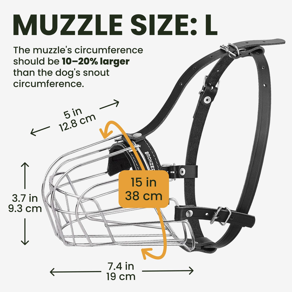 BRONZEDOG adjustable leather straps provide a snug, secure fit.