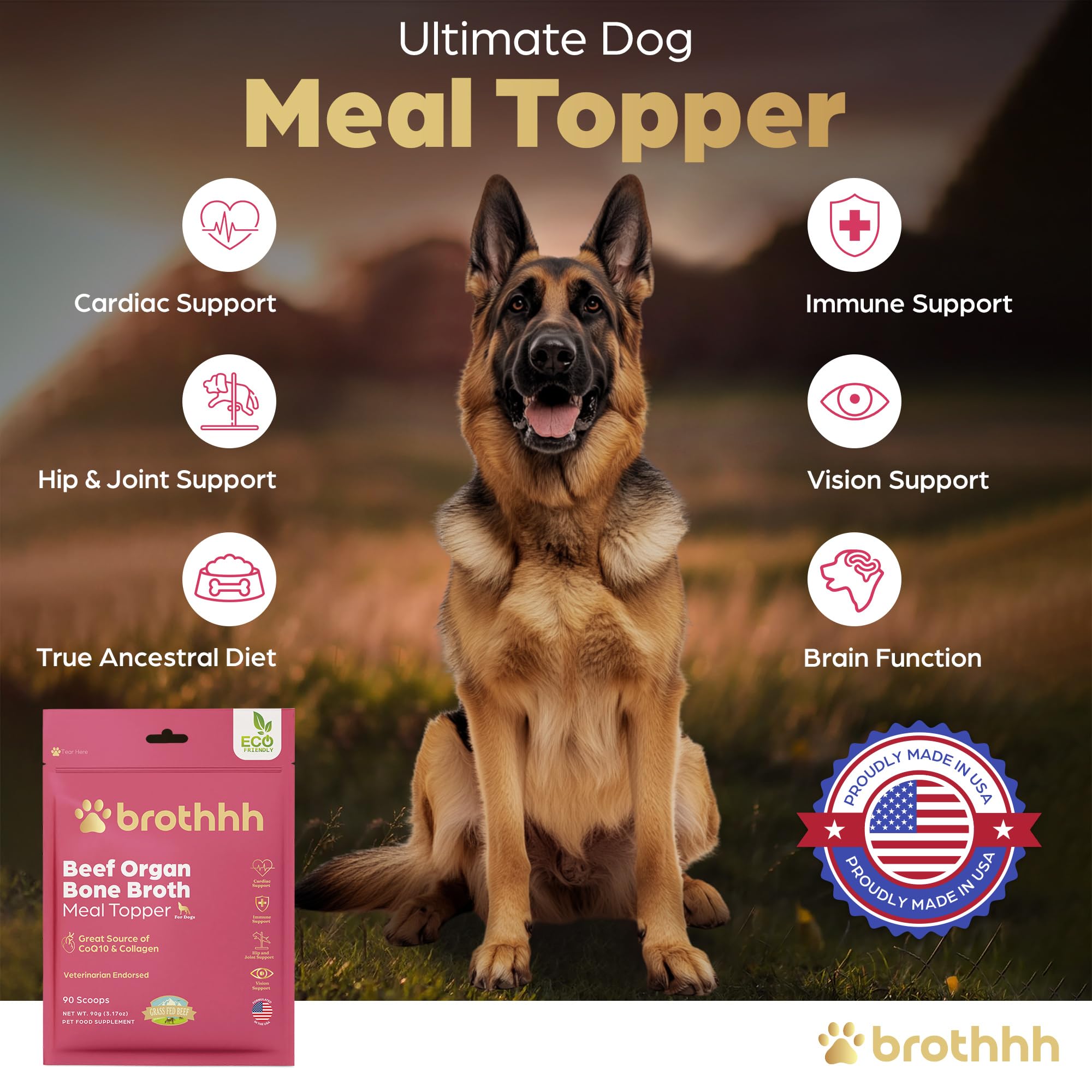US-made in an FDA-registered facility ensures quality.