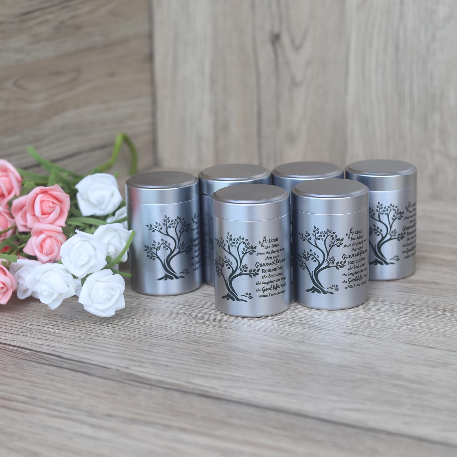 BRUKUSUR ash container on desk suitable for personal memorial rituals