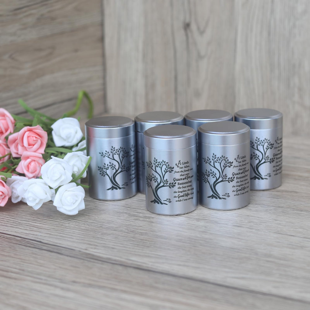 BRUKUSUR ash container on desk suitable for personal memorial rituals