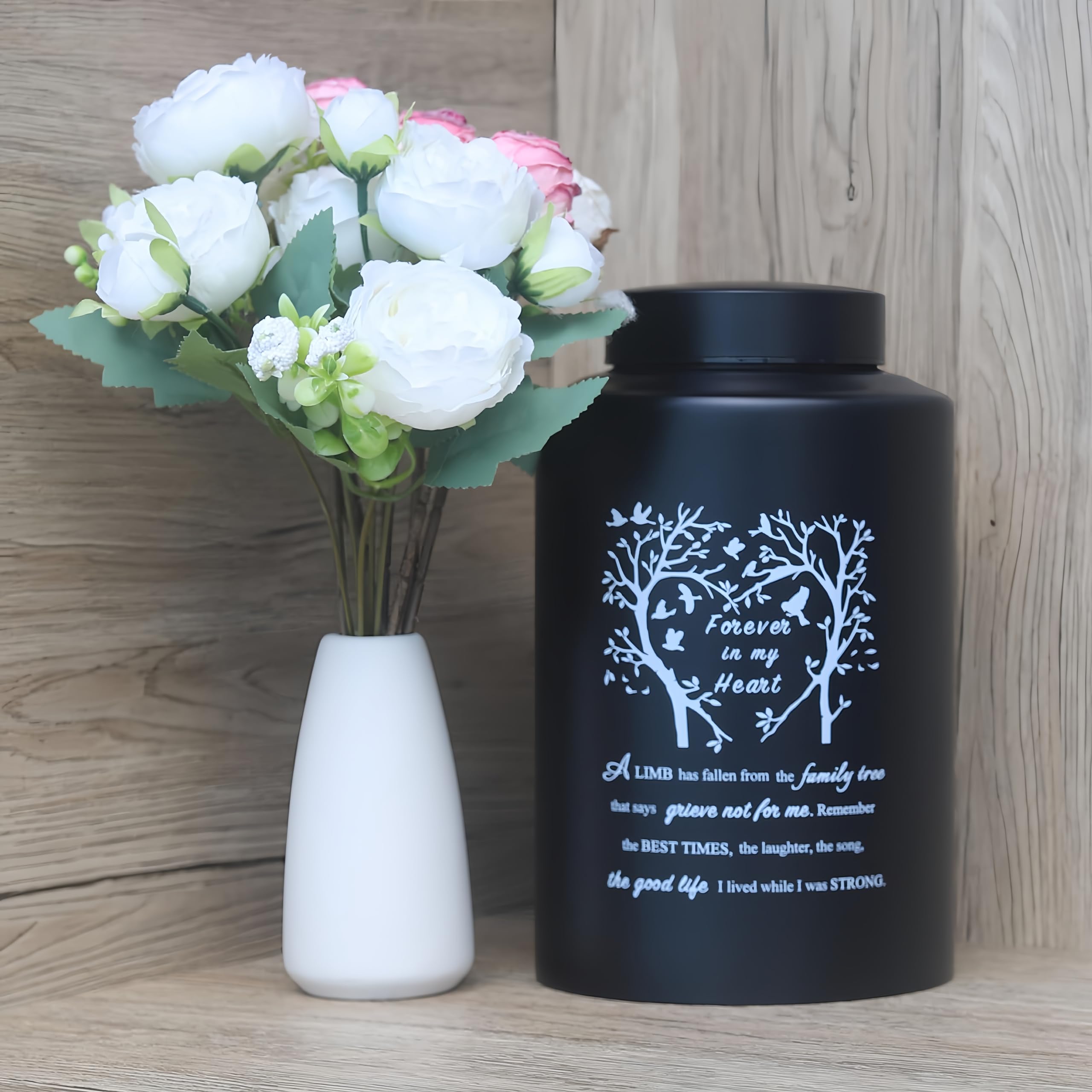 BRUKUSUR durable stainless steel urn demonstrates waterproof sealing and lasting beauty for enduring display.