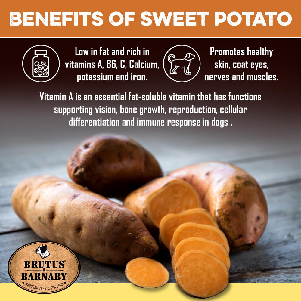 BRUTUS & BARNABY treats with pumpkin and cinnamon for natural fiber and aroma.